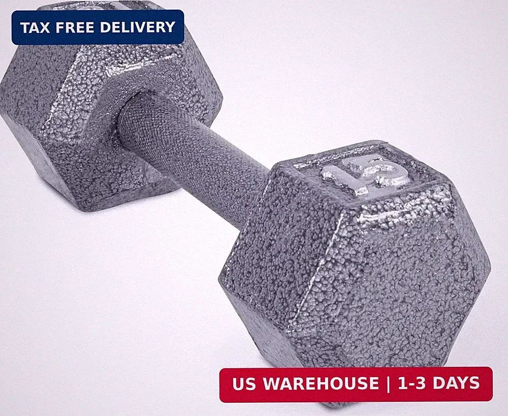 CAP Barbell Cast Iron Hex Dumbbell | Multiple Options