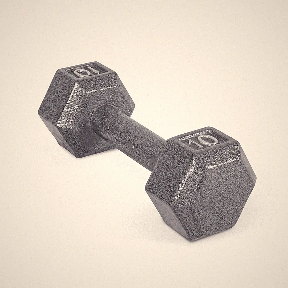 CAP Barbell Cast Iron Hex Dumbbell Weight Multiple Options Strength Training