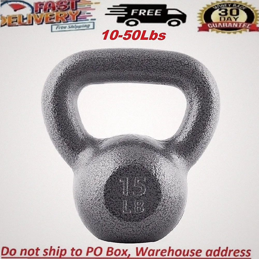 CAP Barbell Cast Iron Kettlebell, Single, 10-80 Pounds