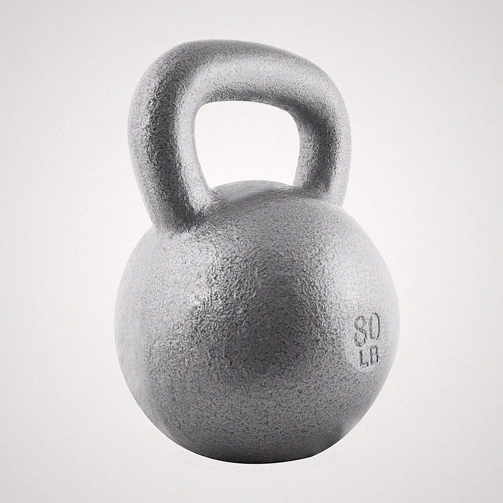 CAP Barbell Cast Iron Kettlebell, Single, 35-80 Pounds