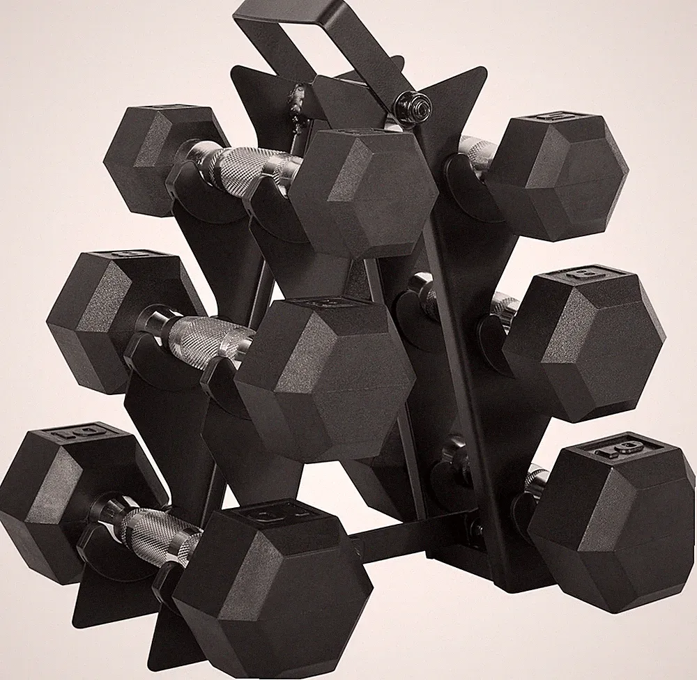 CAP Barbell Coated Hex Dumbbell Set