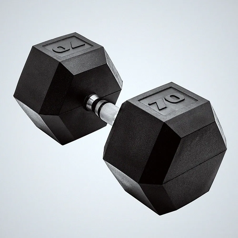 CAP Barbell, Coated Hex Dumbbell, Single 30-75lb