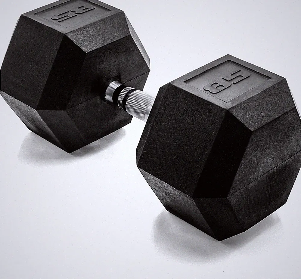 CAP Barbell Coated Hex Dumbbell, Single 85 lbs