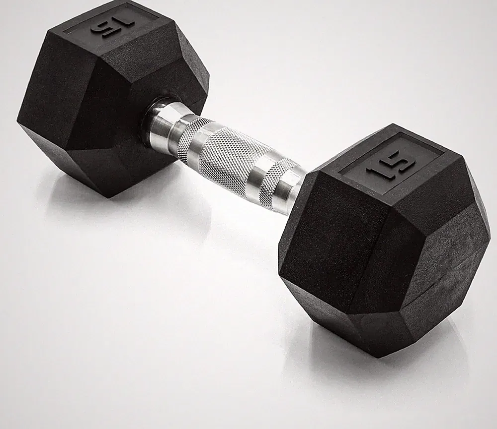 CAP Barbell Coated Hex Dumbbell Weight | Multiple Options