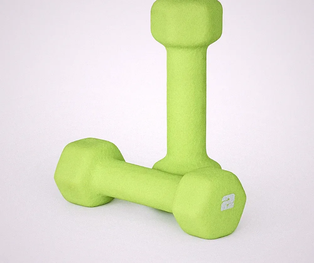 CAP Barbell Neoprene Dumbbell Weights Pairs & Sets | Color Series