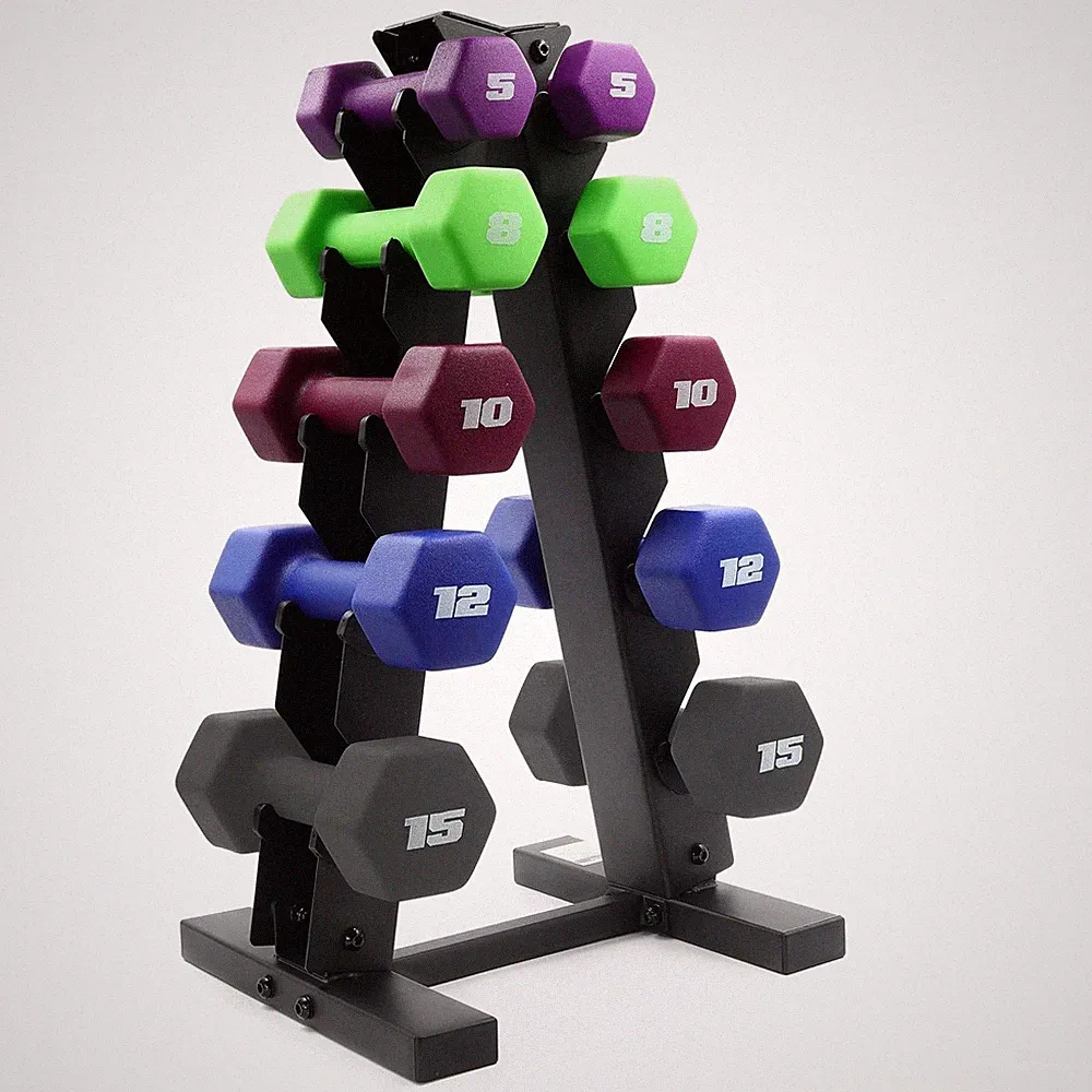 CAP Barbell Neoprene Dumbbell Weights Pairs Sets Colors