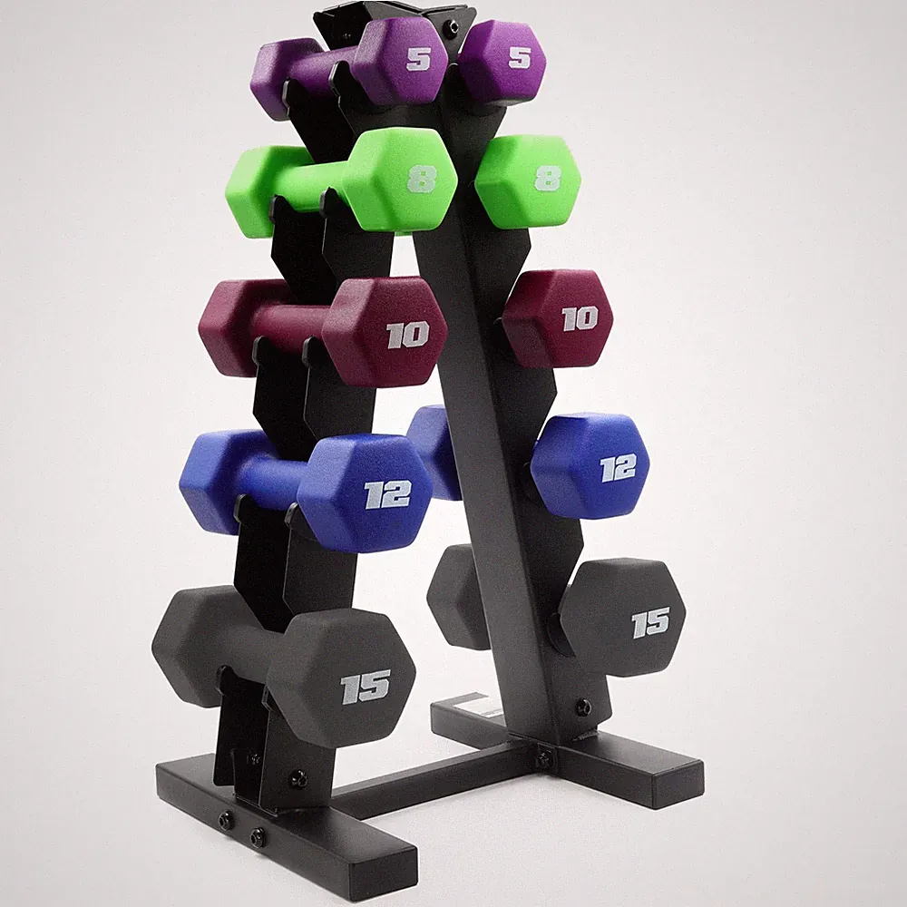 CAP Barbell Neoprene Dumbbell Weights Pairs & Sets | Multiple Colors 100 lb Set