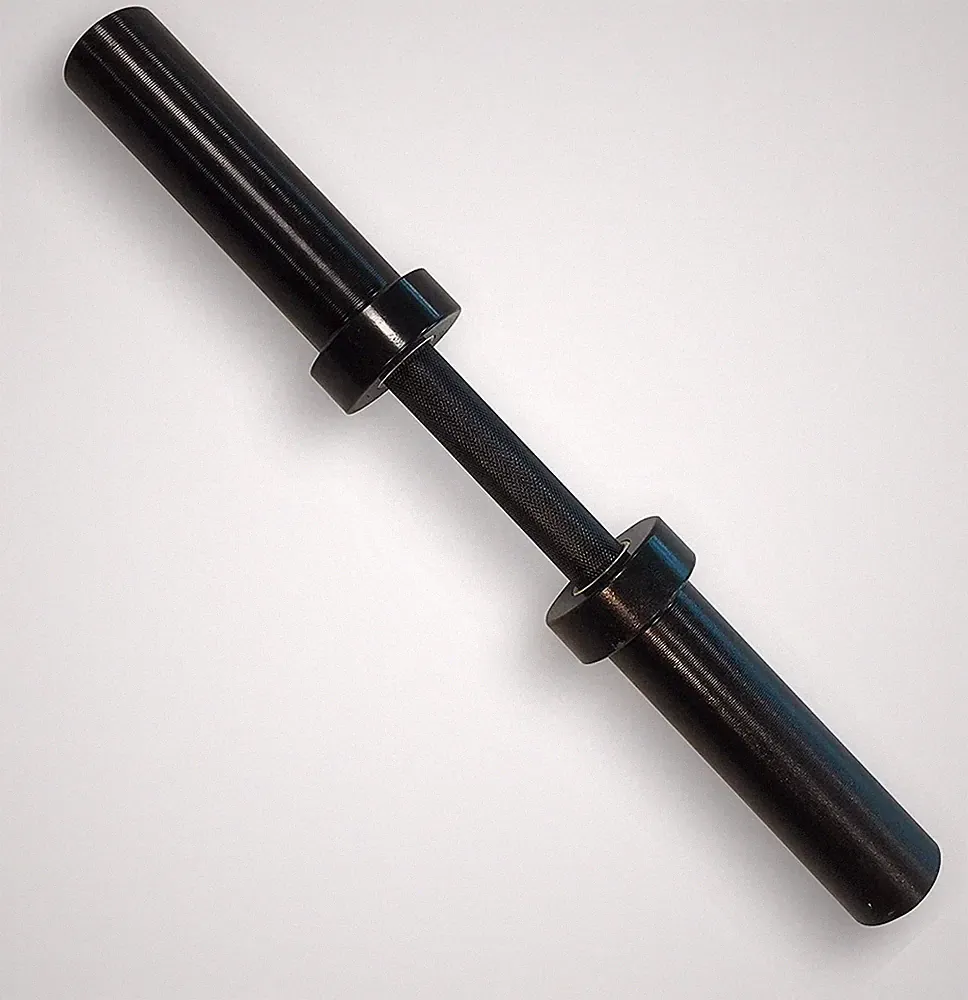 CAP Barbell Olympic Dumbbell Handles | Multiple options Black No Collars