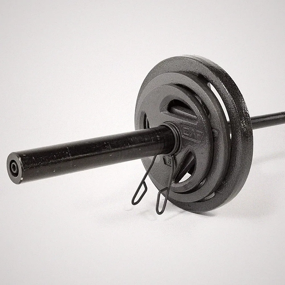 CAP Barbell Olympic Weight Set, 110 lbs.