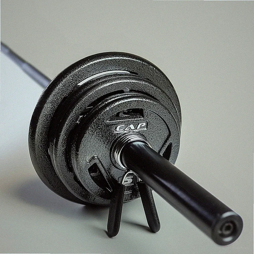 CAP Barbell Olympic Weight Set - Starter Kit with Multiple Options Available
