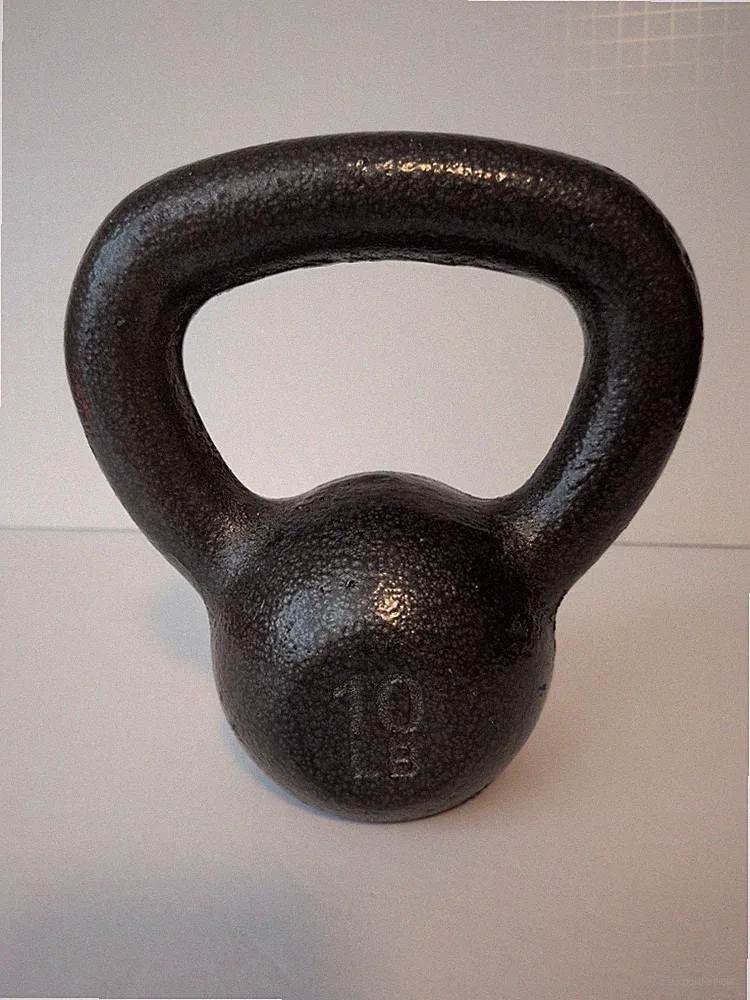CAP Barbell Single 10lb 10 Pounds Cast Iron Kettlebell - SDK2B-010