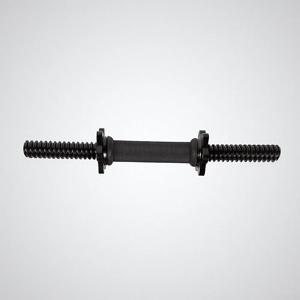 CAP Barbell Standard 14" Dumbbell Handle with Spinlock Collars, Single, Black