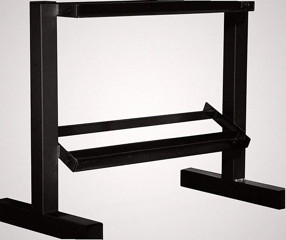 Cap Barbell Two Tier Dumbbell Rack 24-Inch, Black - 24 Inch