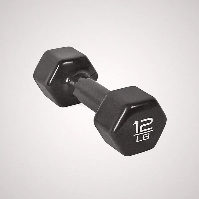 Cap Barbell Vinyl Coated Dumbbell 12 Lb Single