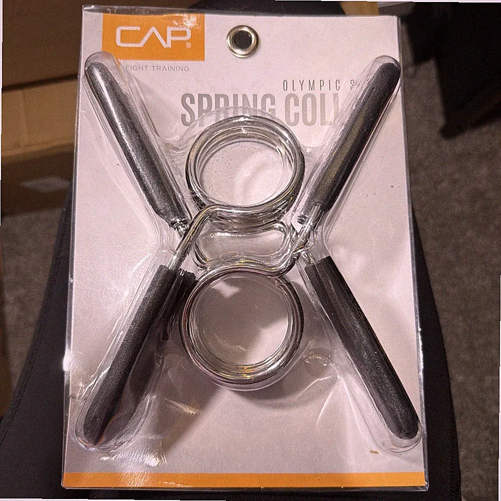 CAP Dumbbell Clamps Circlip Collars 2 Inch Weight Bars Clips Fit OLYMPIC SIZE