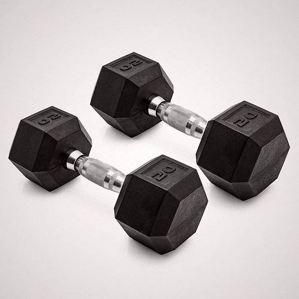 cap barbell dumbbell set 20lbs