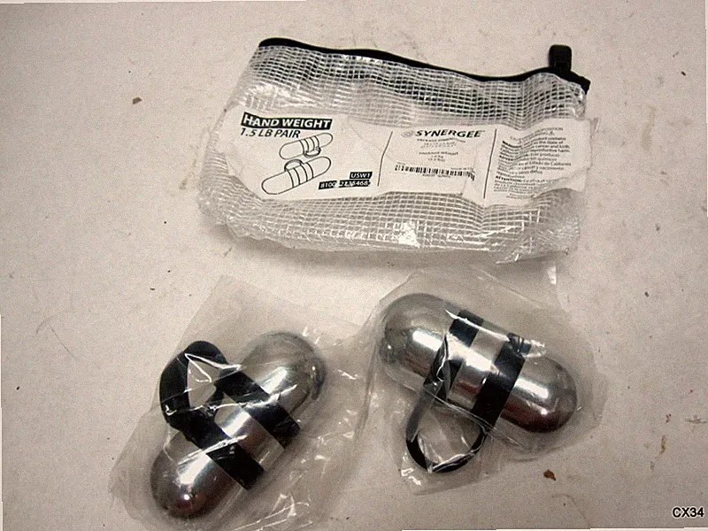 Cardio Hand Weights Steel Hand Weight Set with Anti-Slip Silicone 1.5lbs/Weight