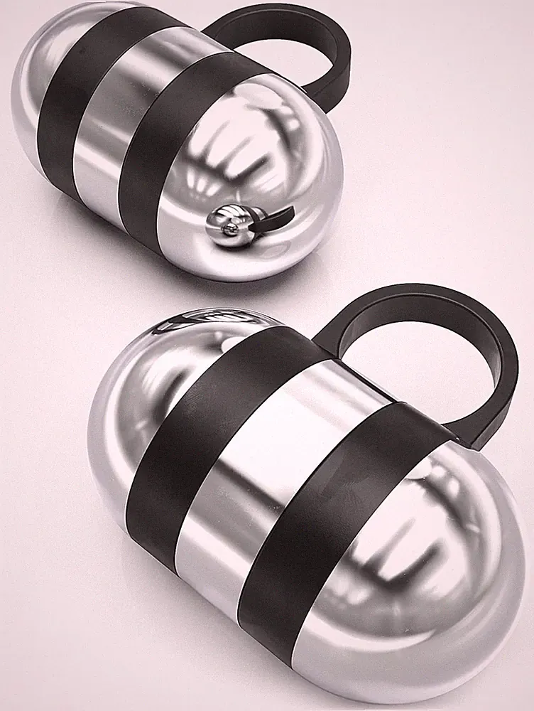 Cardio Hand Weights. Steel Hand Weights Dumbbell Set with Anti-Slip Silicone