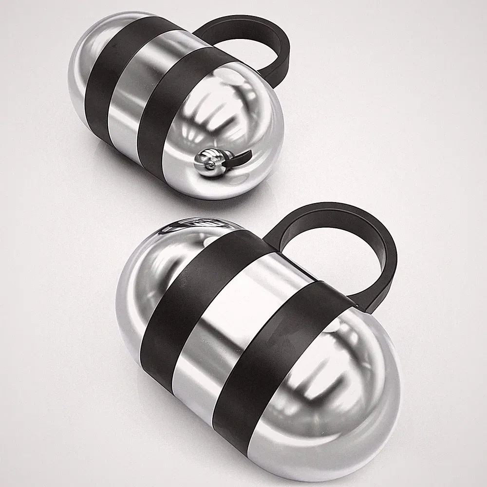 Cardio Hand Weights. Steel Hand Weights Dumbbell Set with Anti-Slip Silicone Fin