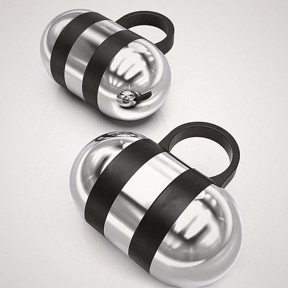 Cardio Hand Weights. Steel Hand Weights Dumbbell Set with Anti-Slip Silicone Fin