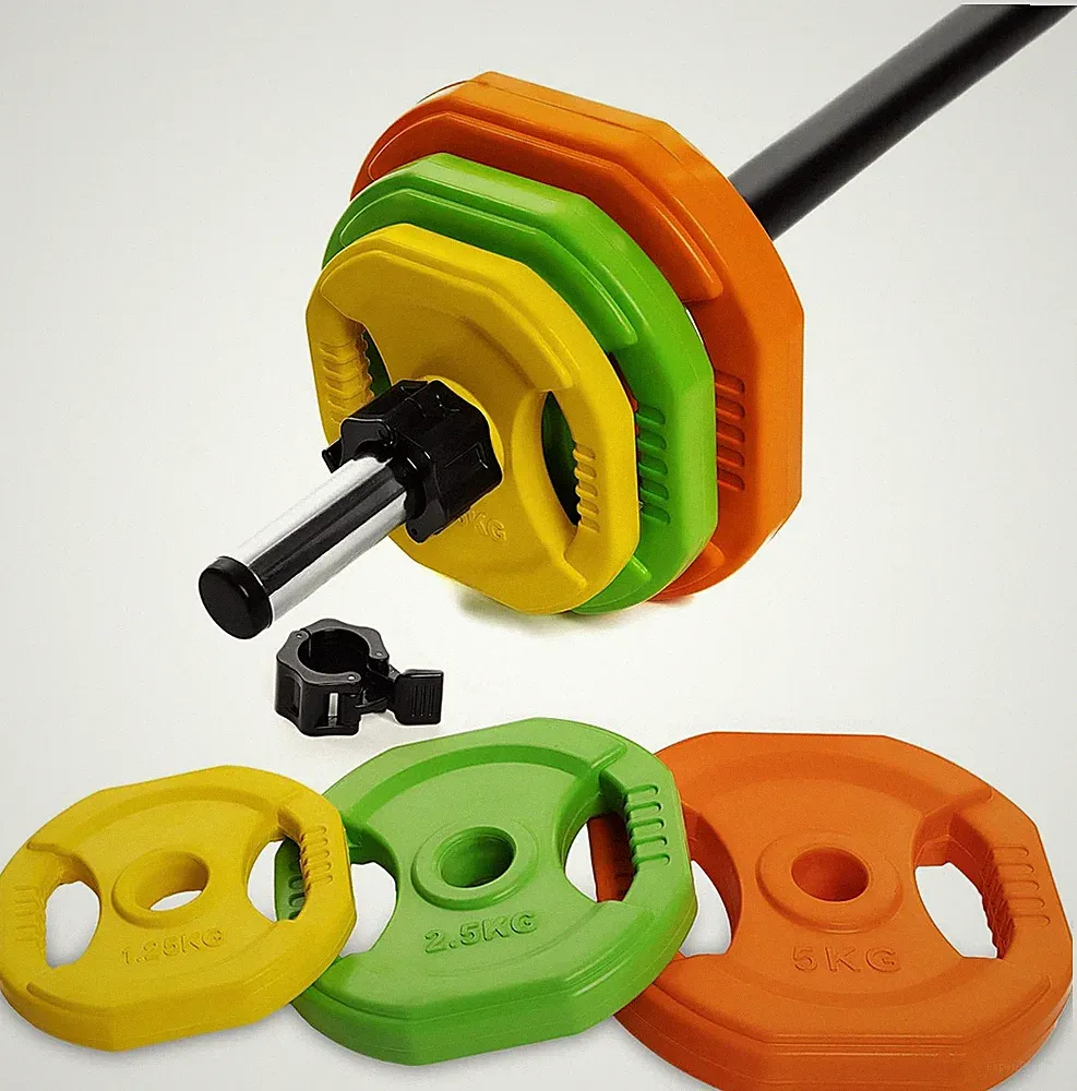 Cardio Pump Set Adjustable Barbell Weight Plates for Home & Gym Workout