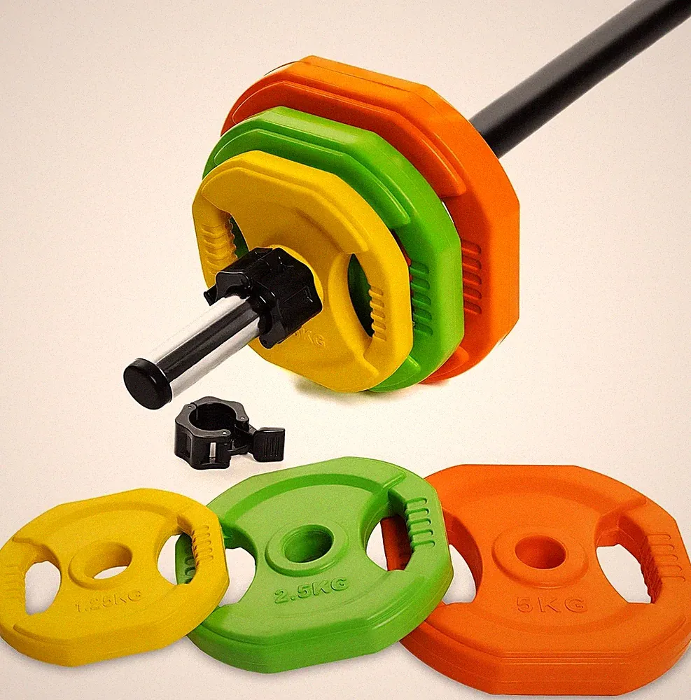 Cardio Pump Set Adjustable Barbell Weight Plates for Home & Gym Workout