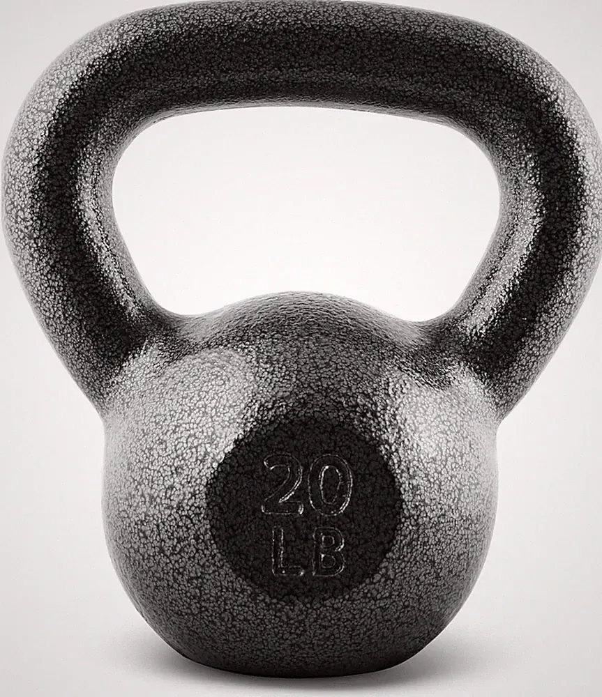 Cast Iron Kettlebell - Coated Options, Singles and Sets, Multiple Weights