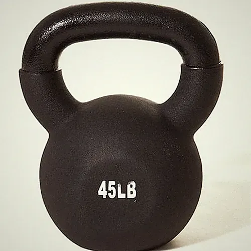 Champion Barbell Vinyl Coated Kettlebell Use for Weight Lifting, Weight Training
