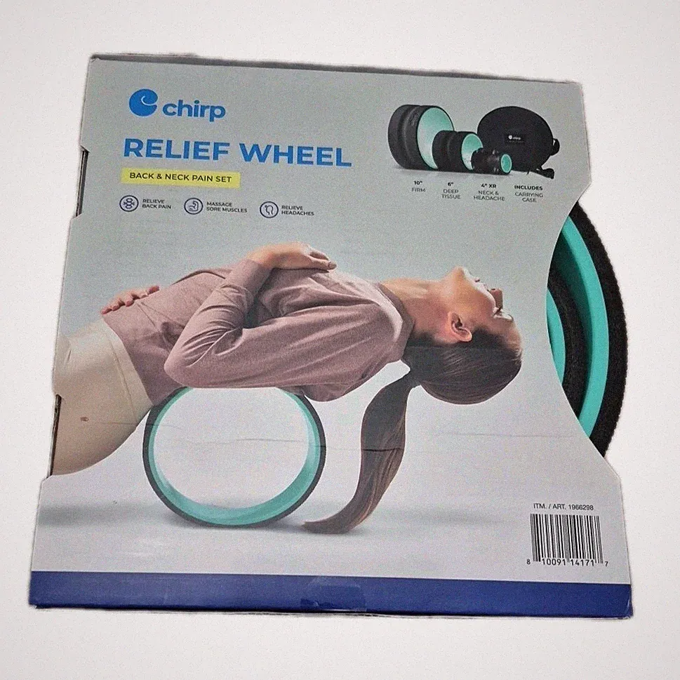 Chirp Wheel+ 3 Pack with Travel Carrying Case