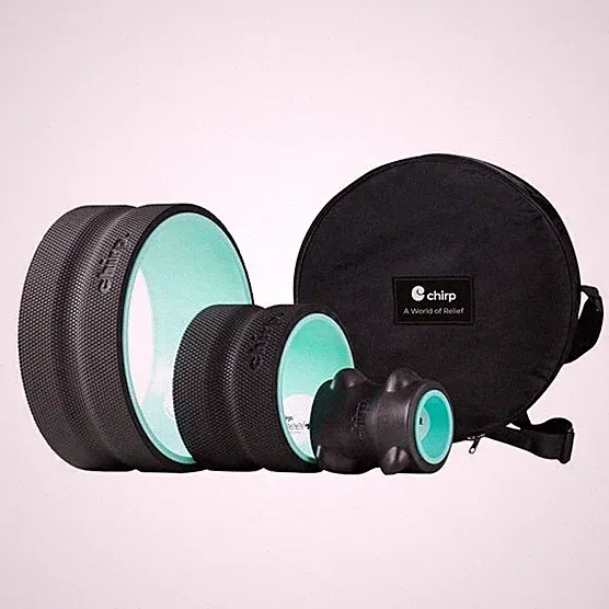 Chirp Wheel+ 3-Pack with Travel Carrying Case NEW (16E)