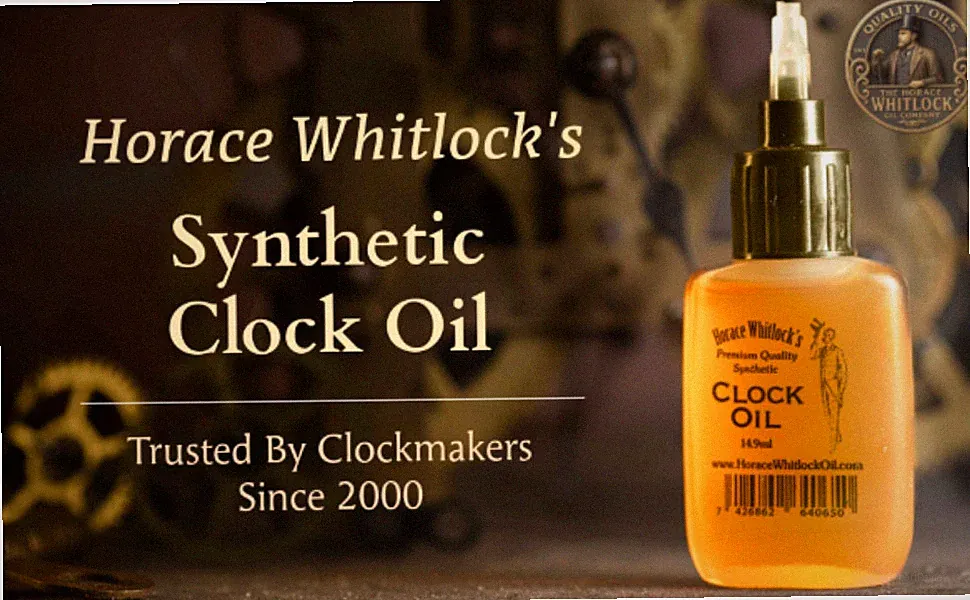 Clock Oil / Grandfather clock oil. Best oil for any Clock, cuckoo clock oil