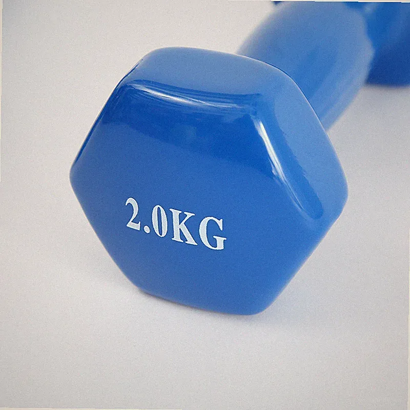 Color fitness exercise dumbbells