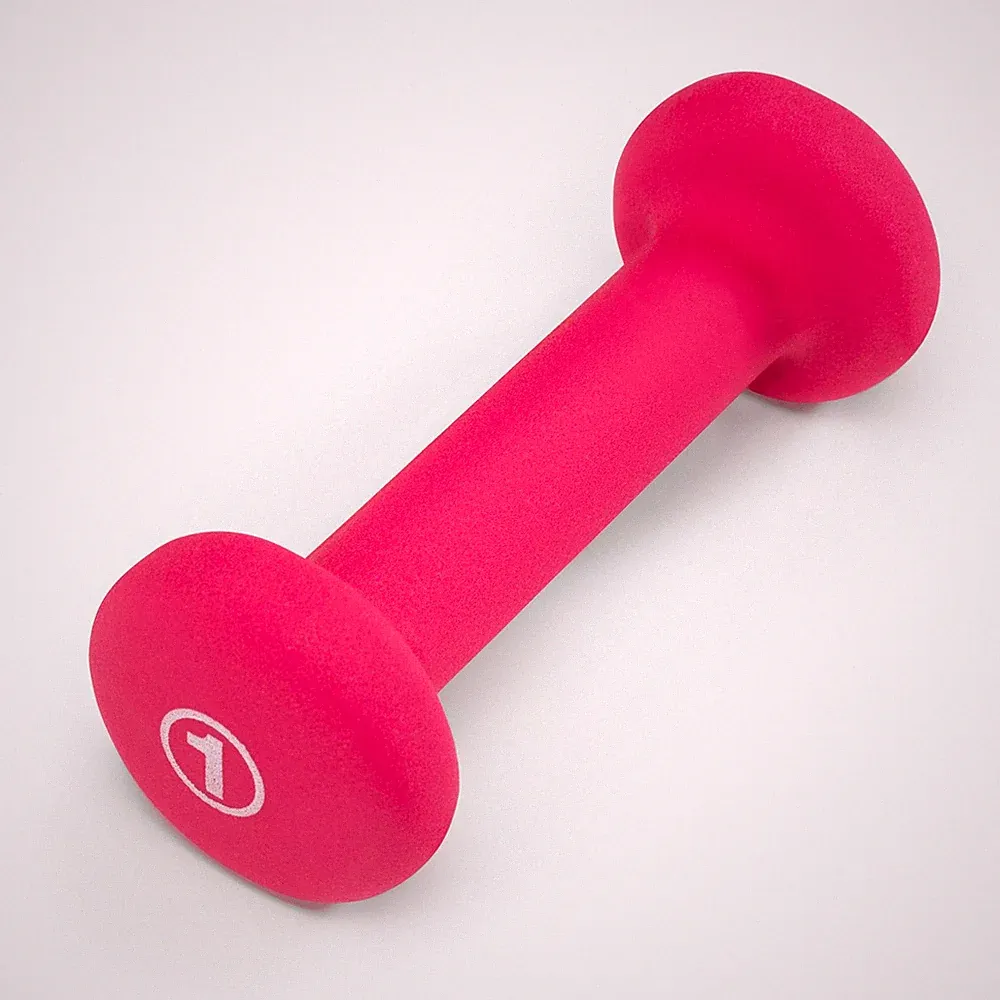 Colored Neoprene Dumbbell Hand Weights, Exercise Free Weights For Home Gym