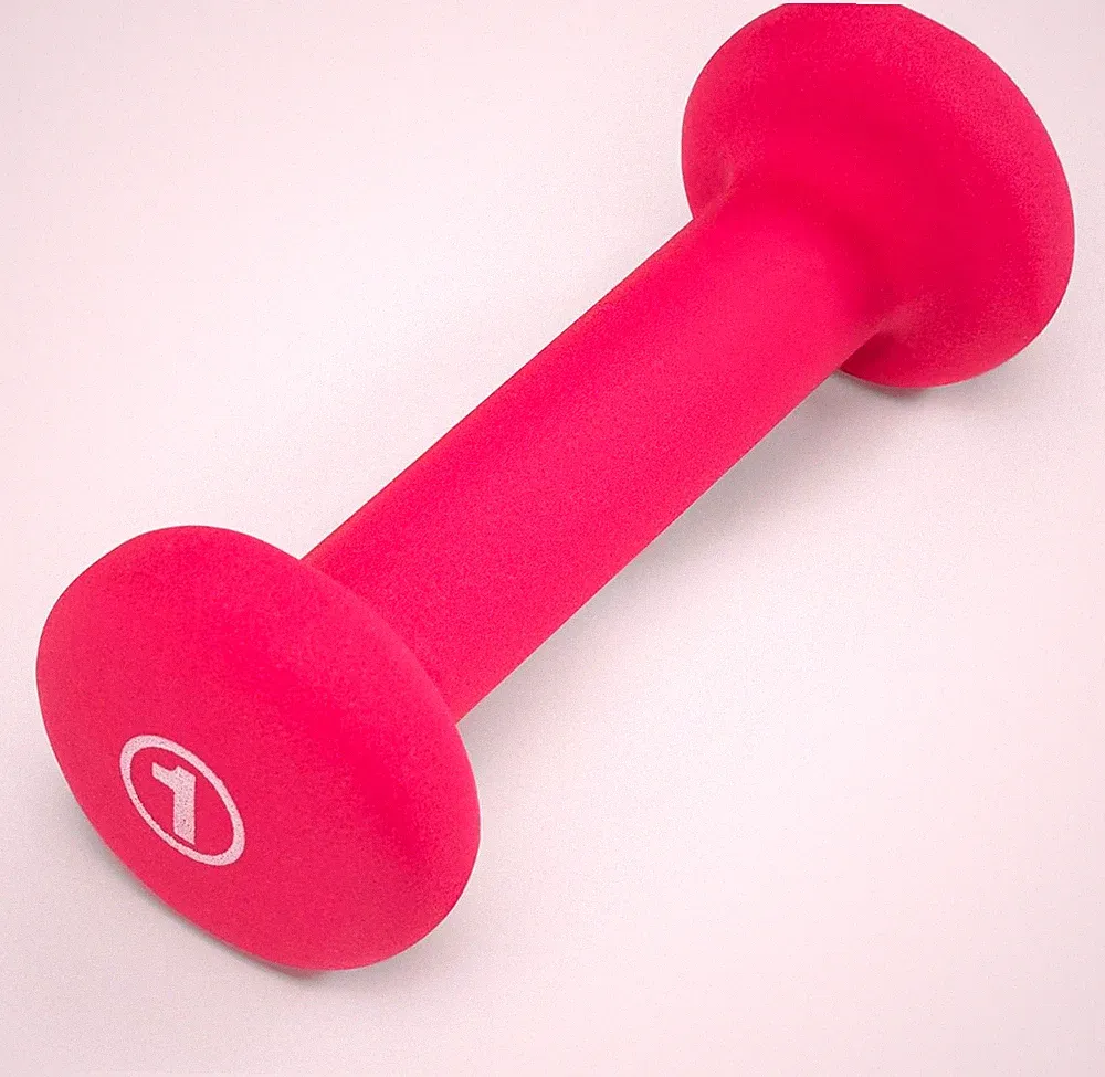 Colored Neoprene Dumbbell (Sold in Singles or Set) Hand Weights