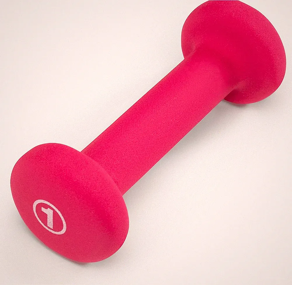 Colored Neoprene Dumbbells