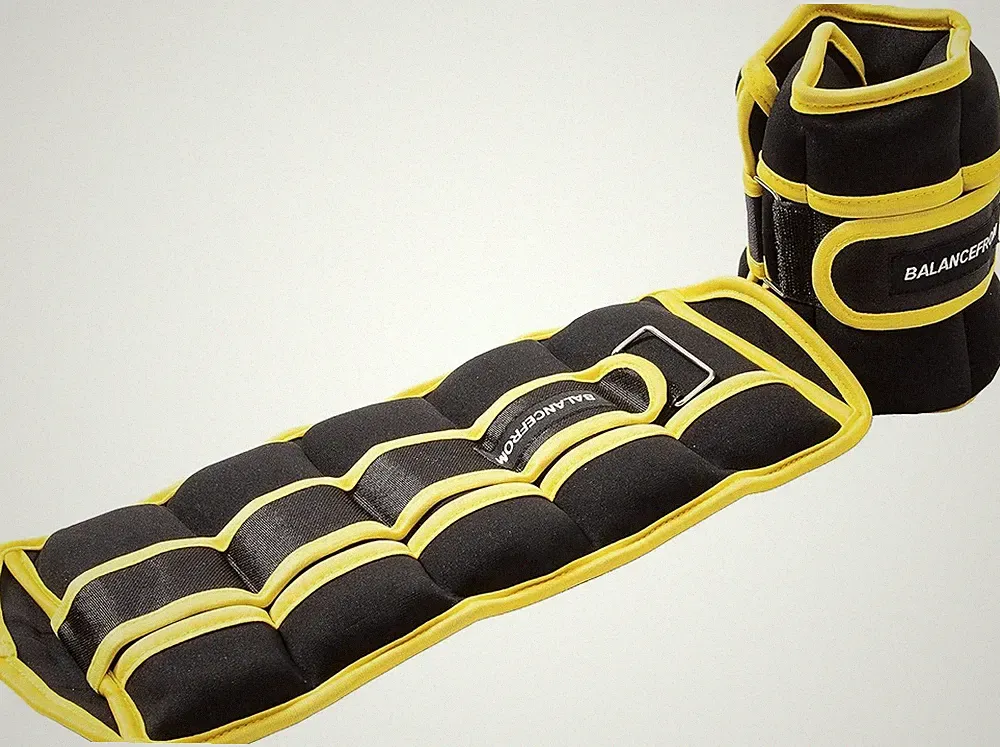 Comfortable Ankle and Wrist Weights, Adjustable 1-20lbs for All Users