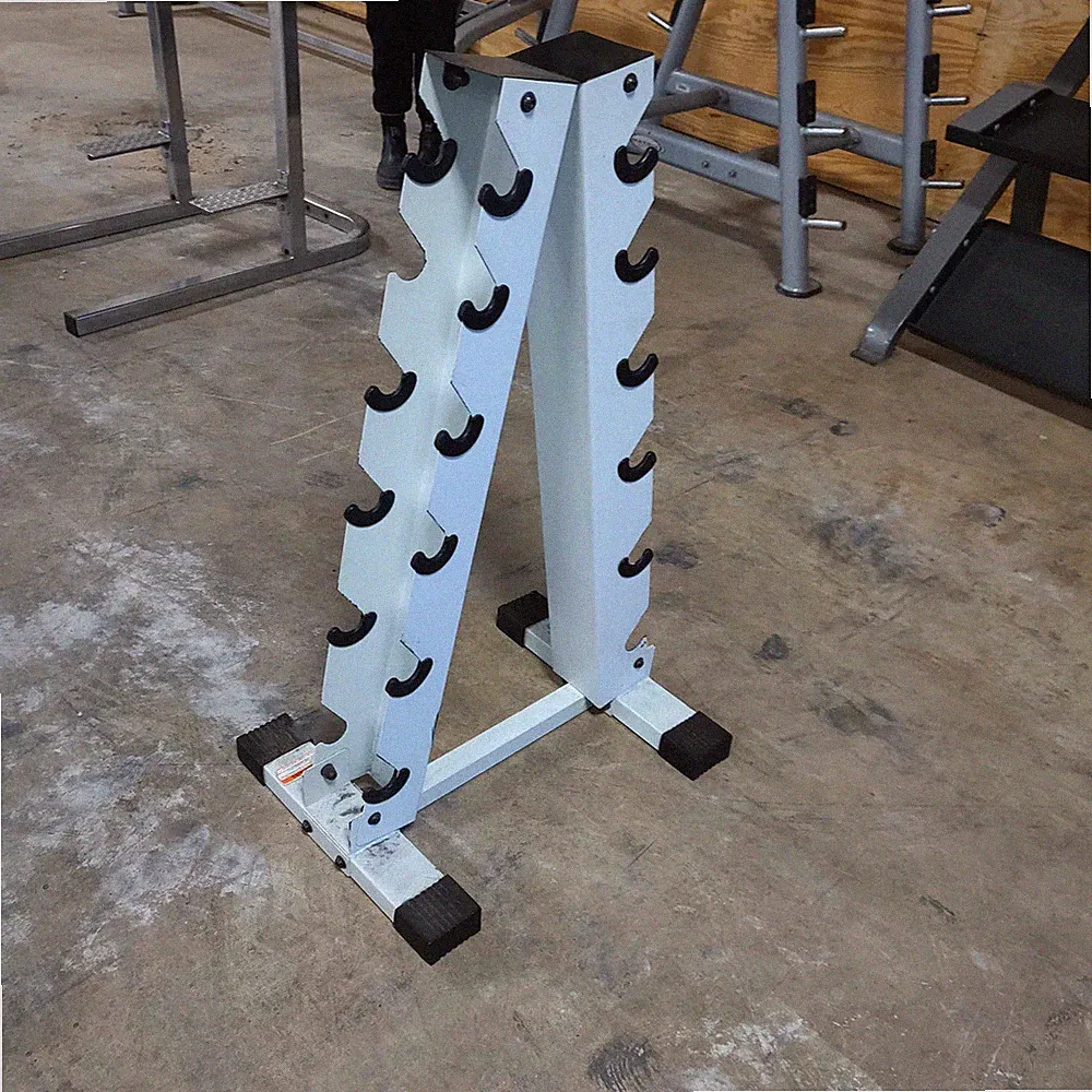 Compact 6-Pair Dumbbell Rack