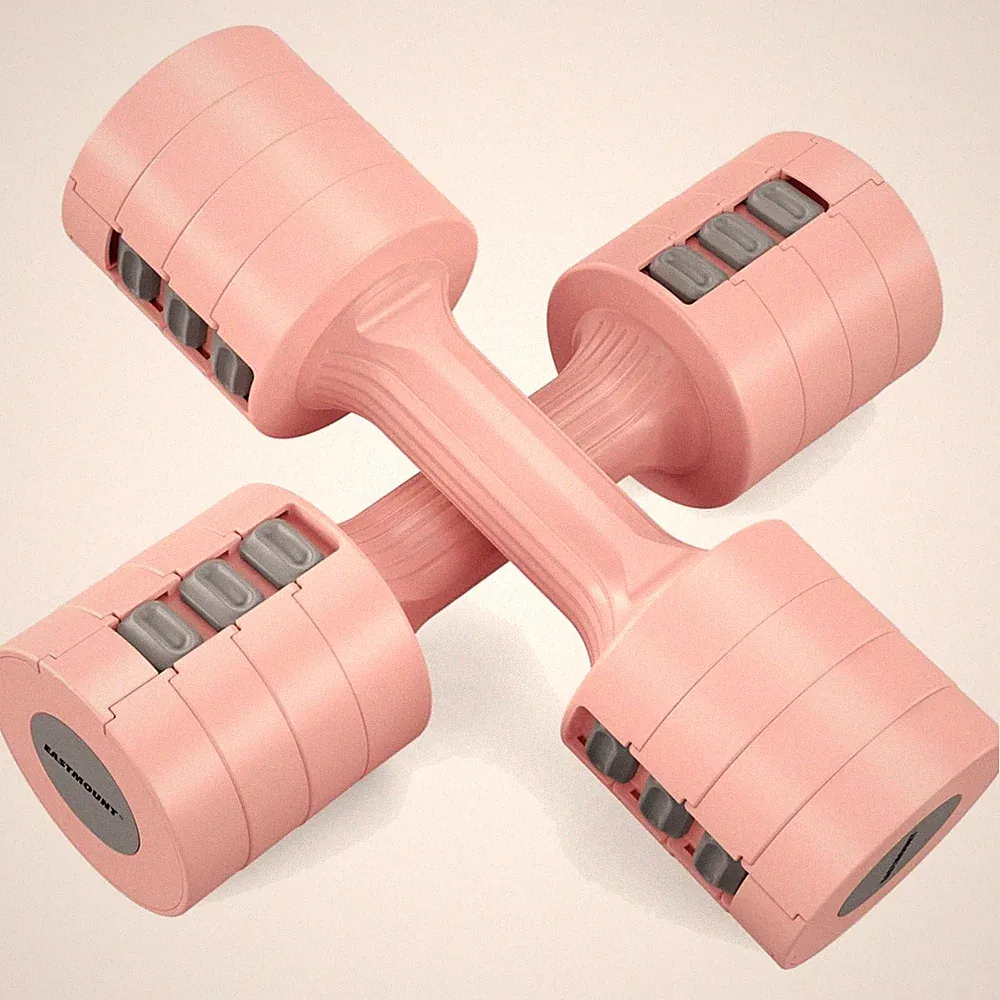 Compact Adjustable Dumbbells 2-5 lbs - Perfect for Home, Office & Gym Workouts