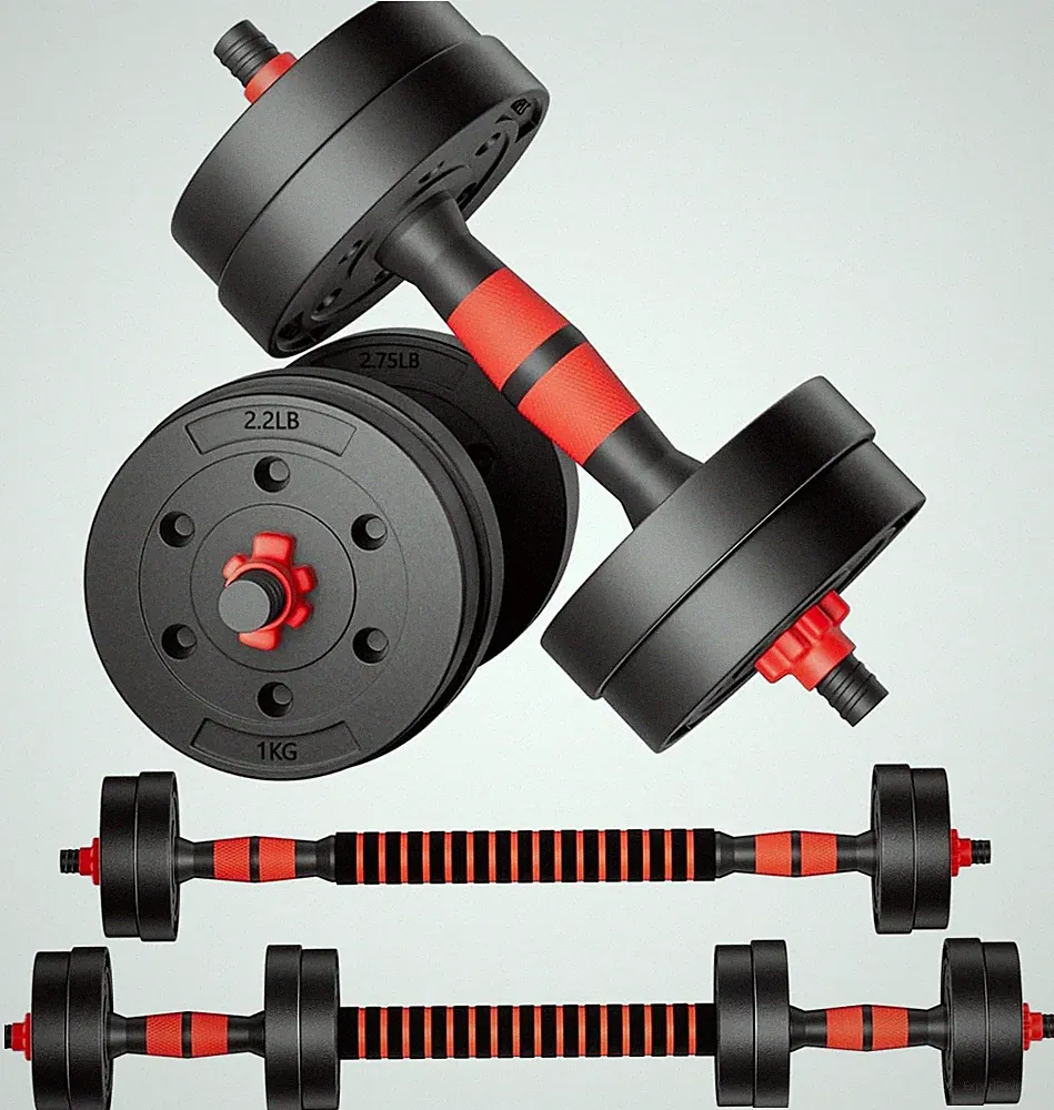 Compact and Versatile Adjustable Dumbbells - Lightweight Set for Home Workouts