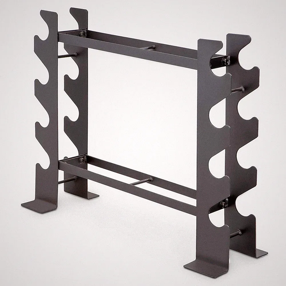 Compact Dumbbell Rack Marcy DBR-56 Tier Horizontal Gym Storage Fitness Equipment