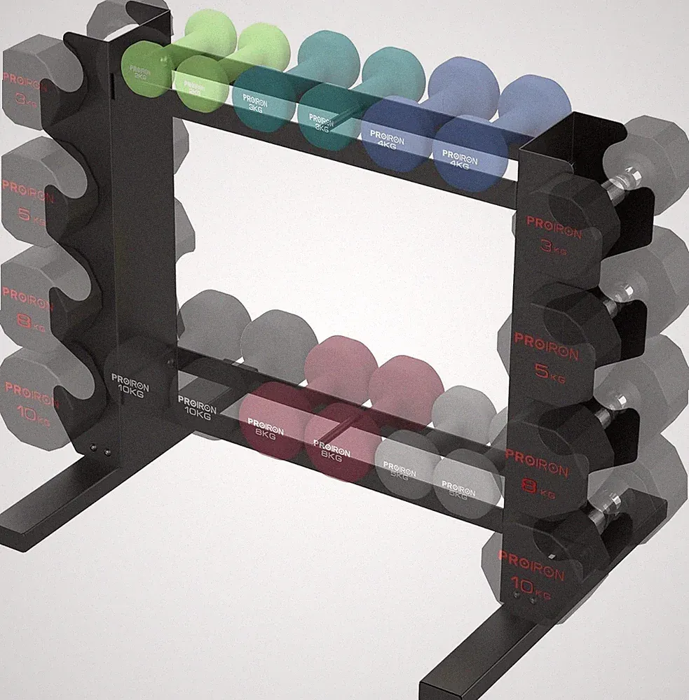 Compact Dumbbell Rack Stand Only, Stable Dumbbell Storage Rack Weight Rack