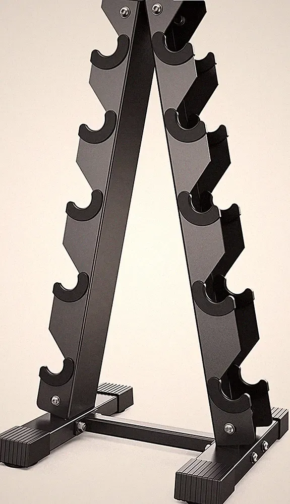 Compact Dumbbell Rack Stand - Space Saver for Home Gym (480/800 LBS)