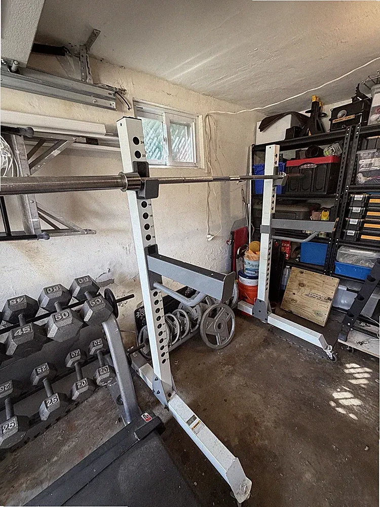Complete Home Gym Set 560lb Dumbbells Rack Bench Barbell Plates Squat Rack
