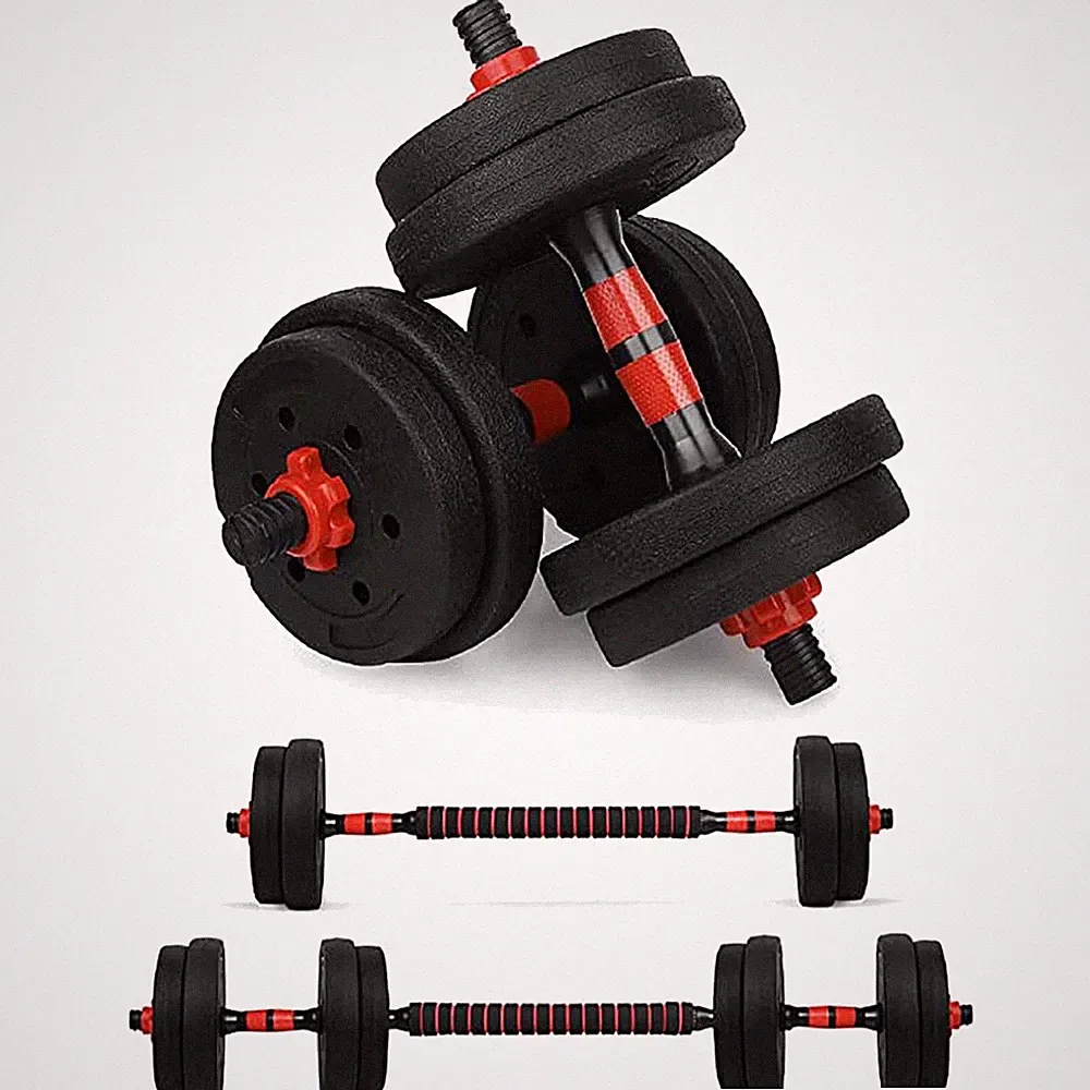 Convertible Dumbbells to Barbell - Lightweight Set