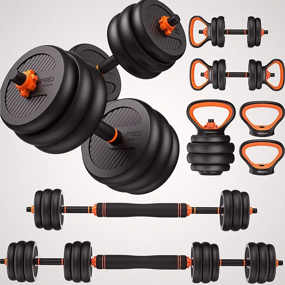 Custom Weight Dumbbell/Kettlebell/Barbell Set