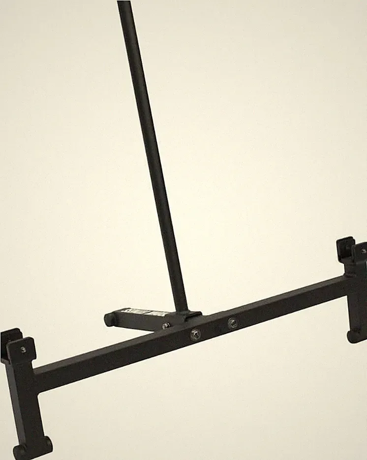 Deadlift Jack | Barbell Jack for Weight Lifting | 8mm Thick UHMW | Steel and
