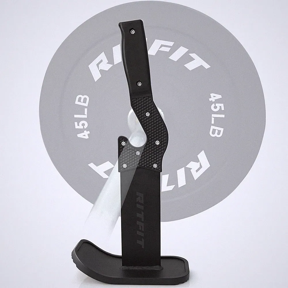 Deadlift Jack/Barbell Jack Unload 660LB Barbell Stand with Non-Slip Handle an...