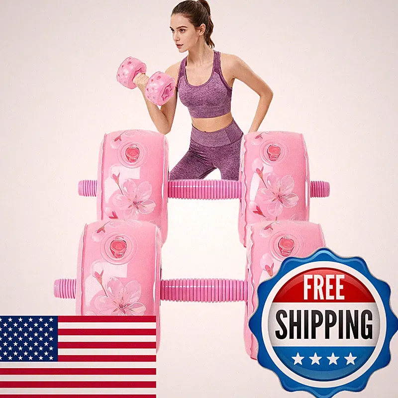 Deiris Water Filled Dumbbells Set For Women 2025 Version Travel Weights
