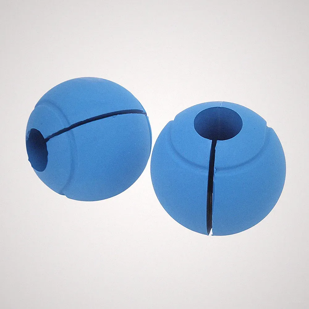 Dilwe Barbell Grips, 1 Pair of Dumbbell Curved Grip Round Spherical...