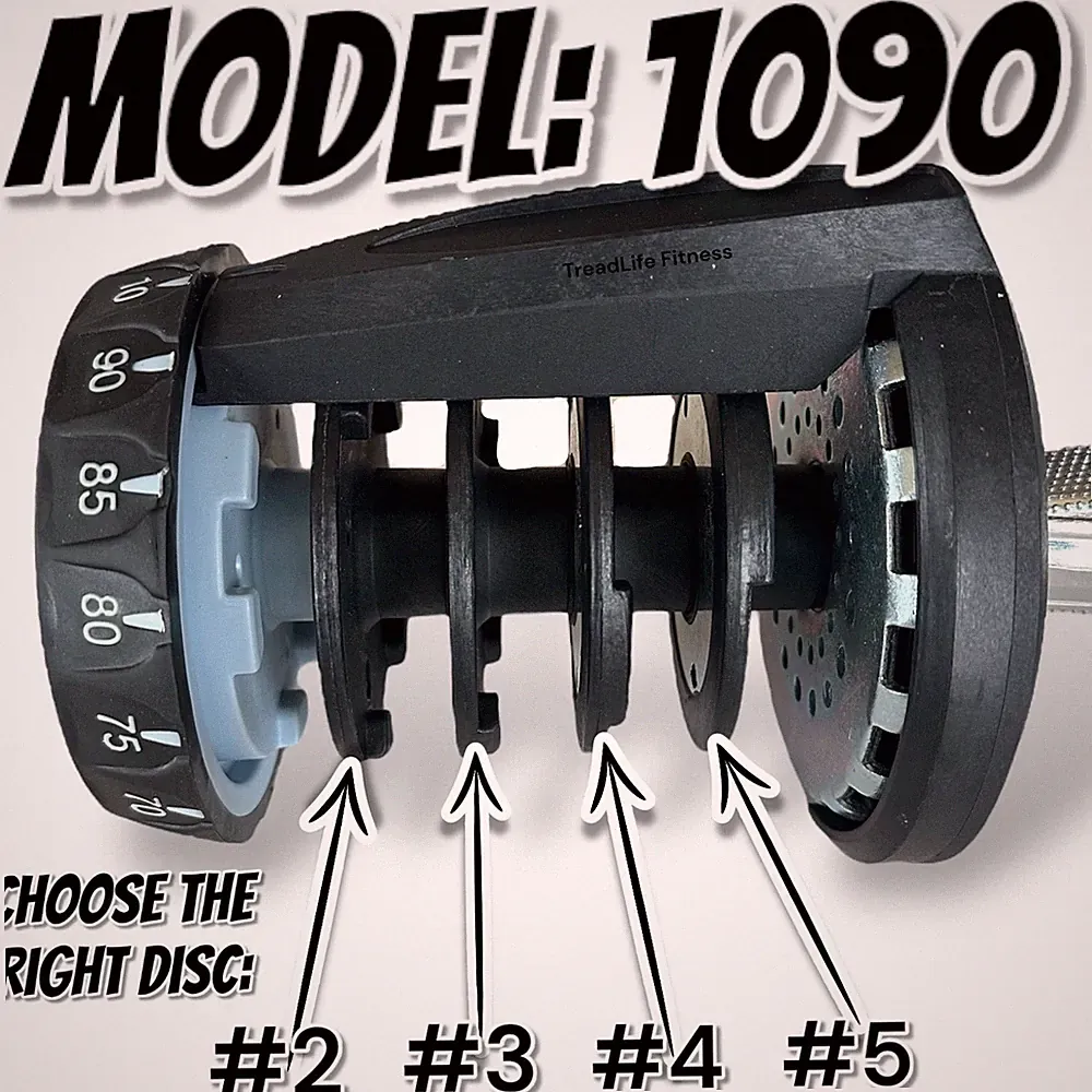 Discs Replacement for Bowflex SelectTech 1090 Dumbbell - Heavy Duty
